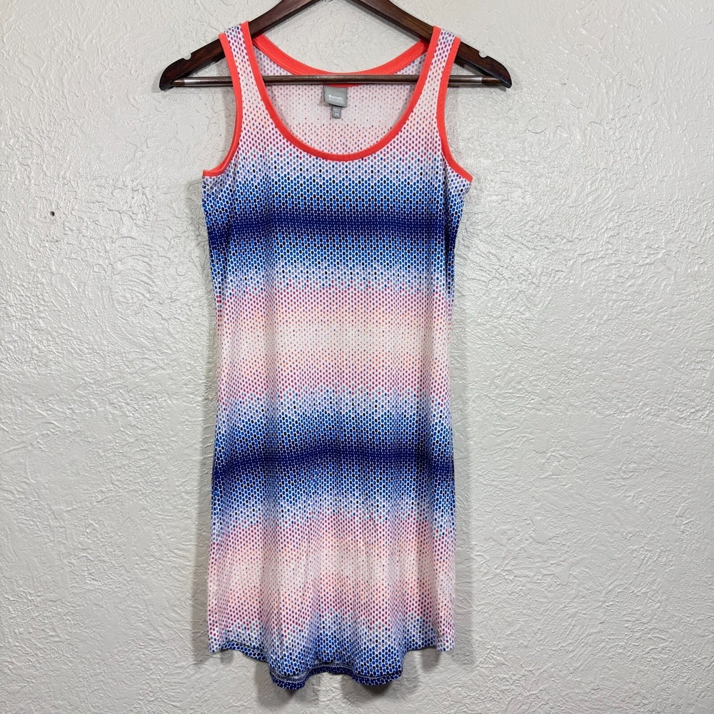 Bench‎ Tank Dress Extra Small Geometric Dot Ombre Gradient 90s Grunge Streetwear